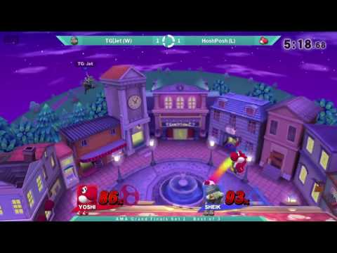 SOS 44 AMA Grand Finals - TG|Jet (Sheik) vs HoshPosh (Yoshi)