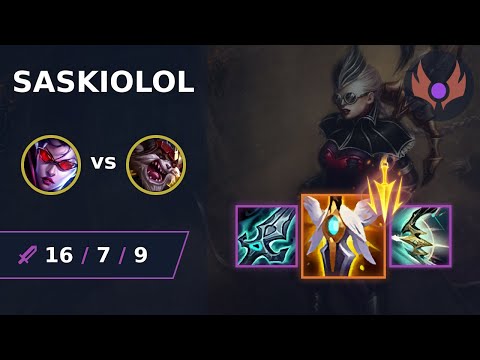 [ SaskioLoL ] Vayne TOP vs Kled | NA MASTER | LOL Season 2024
