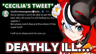 Everyone's Shocked Bae Explained Why Cecilia Couldn't Join the Collab [ Hololive ]