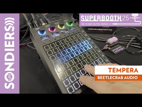 BEETLECRAB AUDIO TEMPERA et l'Aftertouch Polyphonique ! SUPERBOOTH 2025