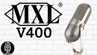 Video thumbnail for MXL V400 - Classic Retro Style Dynamic Microphone - Test / Review by Obscure Mics