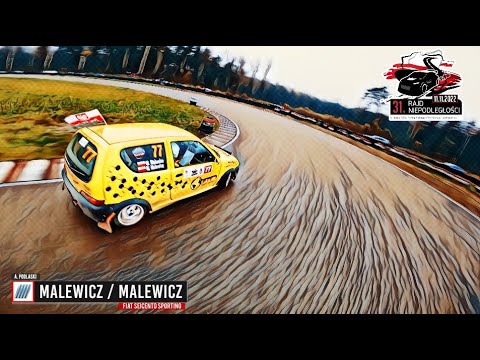 Malewicz / Malewicz - Fiat Seicento Sporting - 31 Rajd Niepodległości 2022