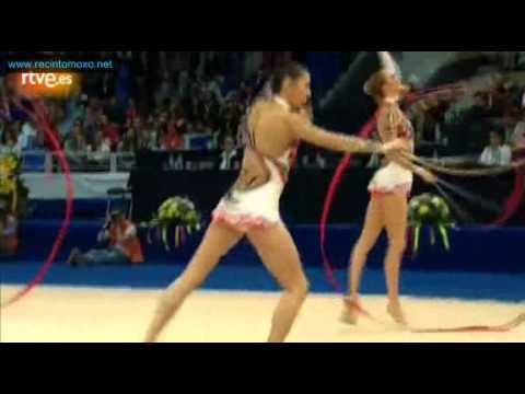 Italy 3 ribbons and 2 hoops Final European Championship Nizhny Novgorod 2012