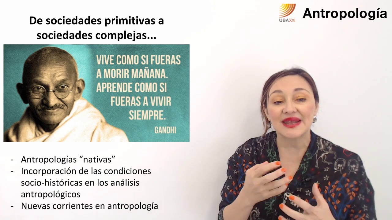 16. Antropología: Crisis de la antropología