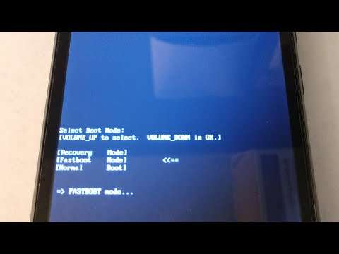 Wiko Ride fastboot mode