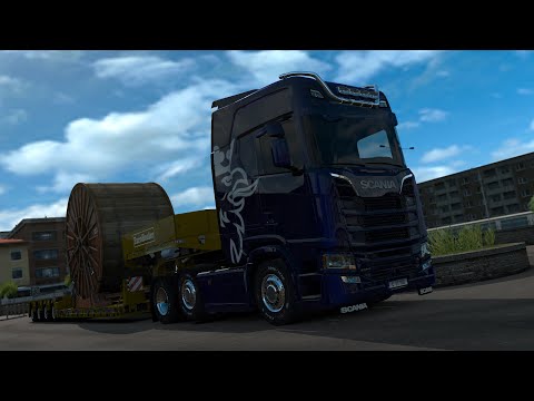 2nd TEST OF MY SOUND IN FMOD | ETS2 1.37 | ProMods | SCANIA 520S | Folkestone - Luxembourg
