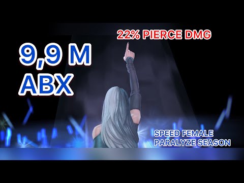 SPEED FEMALE ABX GAMEPLAY - LUNA SNOW PARALYZE SEASON (9,9M)