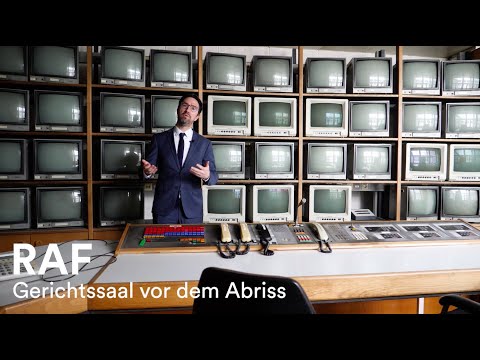 Das RAF-Prozessgebäude Stammheim. Das StadtPalais macht einen letzten Rundgang vor dem Abriss.