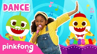 [4K] The Shark Band | Kids Rhymes | Let&#39;s Dance Together! | Dance Along | Pinkfong Songs for Kids