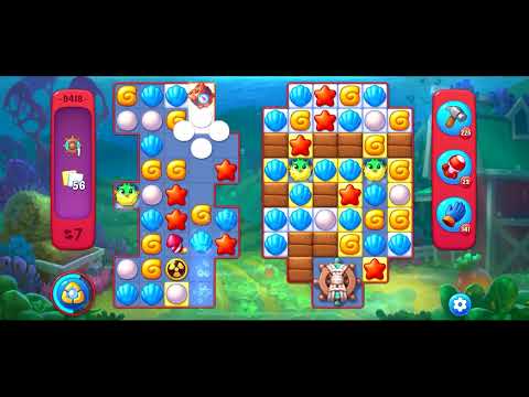 Fishdom Hard level 9418 no boosters フィッシュダム