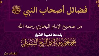 شرح كتاب : فضائل الصحابة من صحيح البخاري || 7 || الشيخ محمد محمود الشنقيطي image