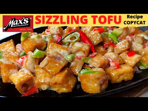 SIZZLING TOFU ala Max's | Tokwa SISIG | Tofu Sisig | SIMPLE and Quick TOFU Recipe