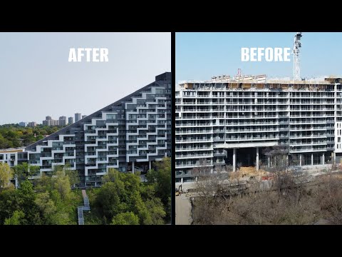 Toronto, The Scala by Tridel - Before And After