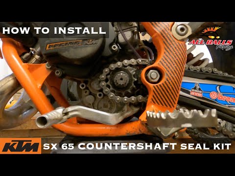 Fix Your KTM SX 65: Countershaft Seal Kit Install Tutorial | Good Morning Canada