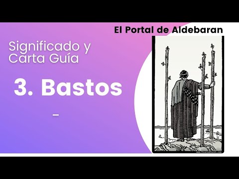 3 de Bastos 👌 Significado y Carta Guía en el Tarot