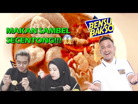 NYOBAIN BENSU BAKSO | MAKAN SAMBAL PAKE BAKSO INI MAH 😱