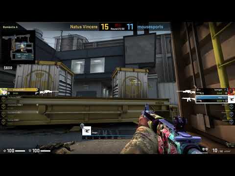 S1mple POV 1 VS 2 Clutch Train -  ICE Challange 2020