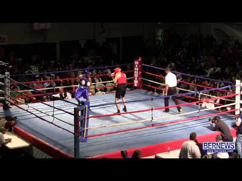 Steven Wright vs Diandre Burgess At Fight Night 15, Feb 2 2013