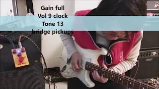 Video thumbnail for Way Huge Conspiracy Theory Professional Overdrive Pedal Demo by Godin Tang