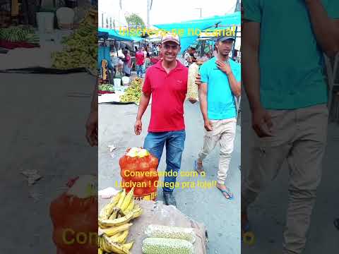 Feira Livre de rua em Canhotinho-PE.Mostrando produtos do Lucivan! #feiralivre #alagoas #pernambuco
