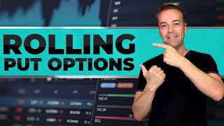 How to ROLL OVER PUT OPTIONS (for a Living) [How to ROLL a DEEP IN THE MONEY PUT OPTION]
