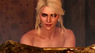 Ведьмаг 3 / Witcher 3. Цири в бане без одежды / Naked Ciri in the sauna
