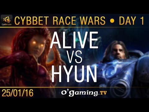 aLive vs HyuN - TvZ - CybBet Race Wars - Day 1