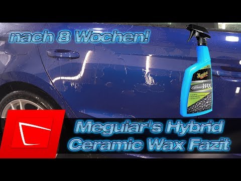 Meguiars Hybrid Ceramic Wax 8-week long-term test - quickly seal car paint Conclusion