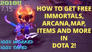 [May 2019] DOTA 2  How to get free arcana/immortal/terrain/music and more FREE MOD 2019
