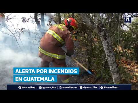 Alerta por incendios en Guatemala: Conred registra mil 315 siniestros en 2026 hasta ahora
