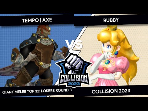 Collision 2023 Giant Melee - Axe (Ganondorf) VS Bubby (Peach) - Top 24 - Losers Round 3