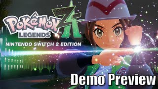 Pokémon Legends: Z-A Demo WORLD FIRST Exclusive Preview