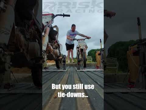Fastest way to haul your dirt bikes - Risk Racing Lock N Load PRO #riskracing #mxlocknload
