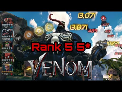 Rank 5 Five Star Venom - Amazing - Marvel Contest of Champions