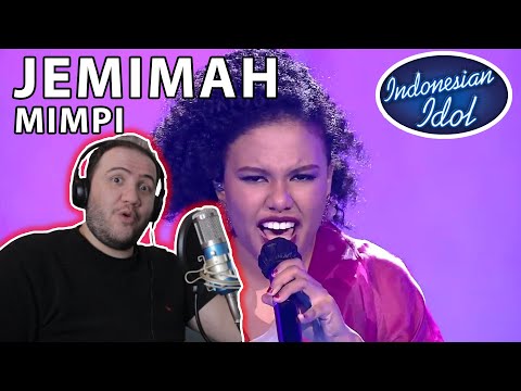 REACTION: JEMIMAH - MIMPI (Anggun) - SPEKTA SHOW TOP 14 - Indonesian Idol 2021