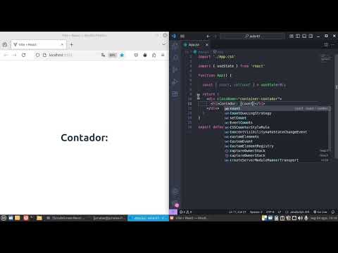 useState na prática, React.js