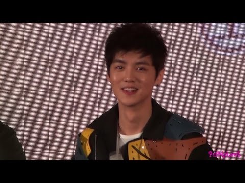 141201 Back to 20 ost Press Conference - Luhan cute moments
