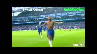 Didier Drogbas Tore gegen den FC Arsenal