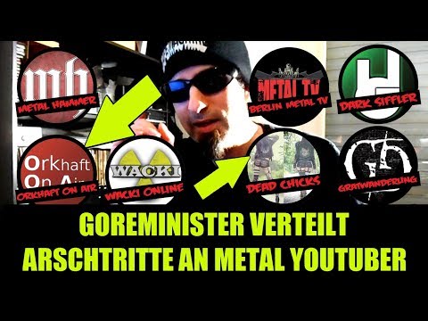 Goreminister verteilt Arschtritte an Metal Youtuber