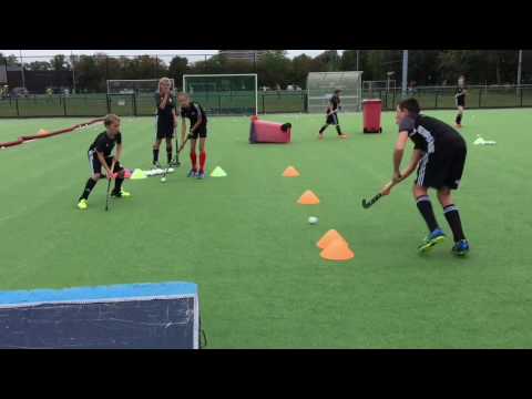 SKILLZ hockeysupport - aannemen + 1-2 tje