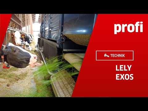 Autonomous fresh grass feeding: The first Lely Exos in Germany! | profi #technik