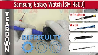 Samsung Galaxy Watch SM-R800 📱 Teardown Take apart Tutorial