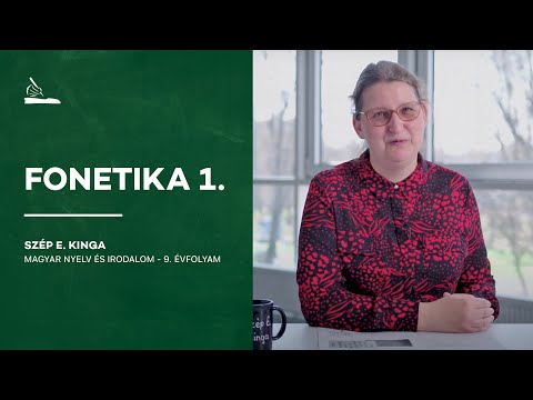 Fonetika 1. | Szép E. Kinga