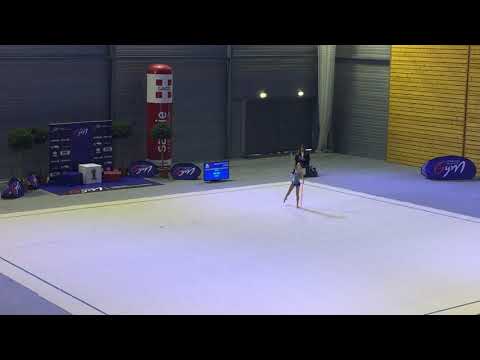 Jade Mistri cerceau  - Nat B 12-13 ans - France Chambéry 2019