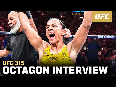 Natalia Silva Octagon Interview | UFC 315