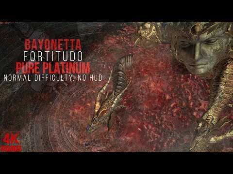 Bayonetta - Fortitudo Boss Fight Pure Platinum (4K 60FPS)