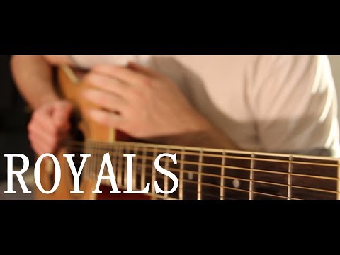 Lorde - Royals (fingerstyle guitar cover by Peter Gergely) [WITH TABS]