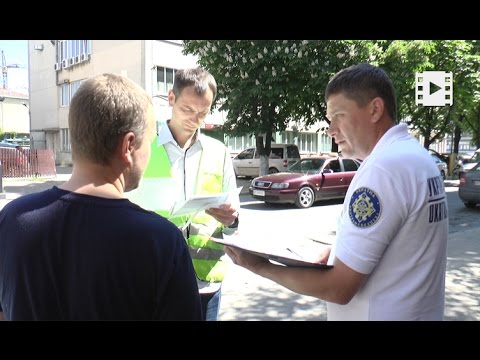 У Франківську влаштували “ облаву”  на таксистів (відео)