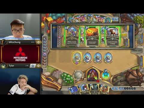 《爐石戰記》亞太區大師職業賽 - 第七周第三天 | blitzchung vs Tyler