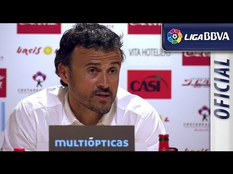 Press Conference Luis Enrique after UD Almería (2-4) Celta de Vigo - HD